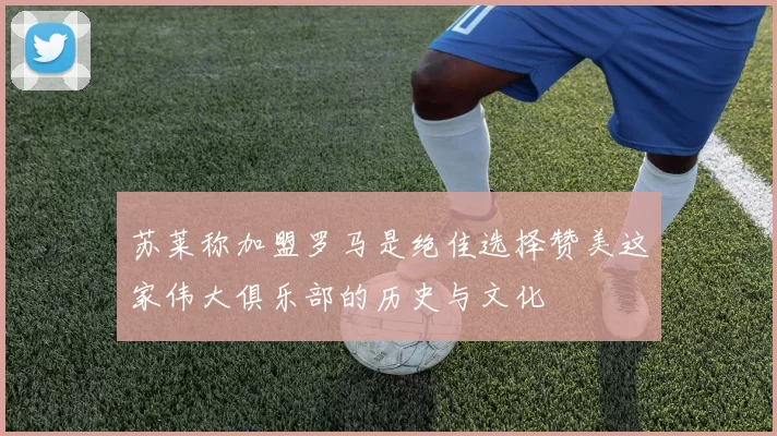 苏莱称加盟罗马是绝佳选择赞美这家伟大俱乐部的历史与文化